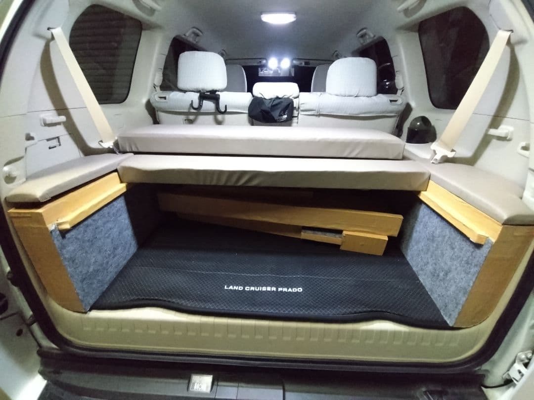 プラド150 7人乗り用ベッド