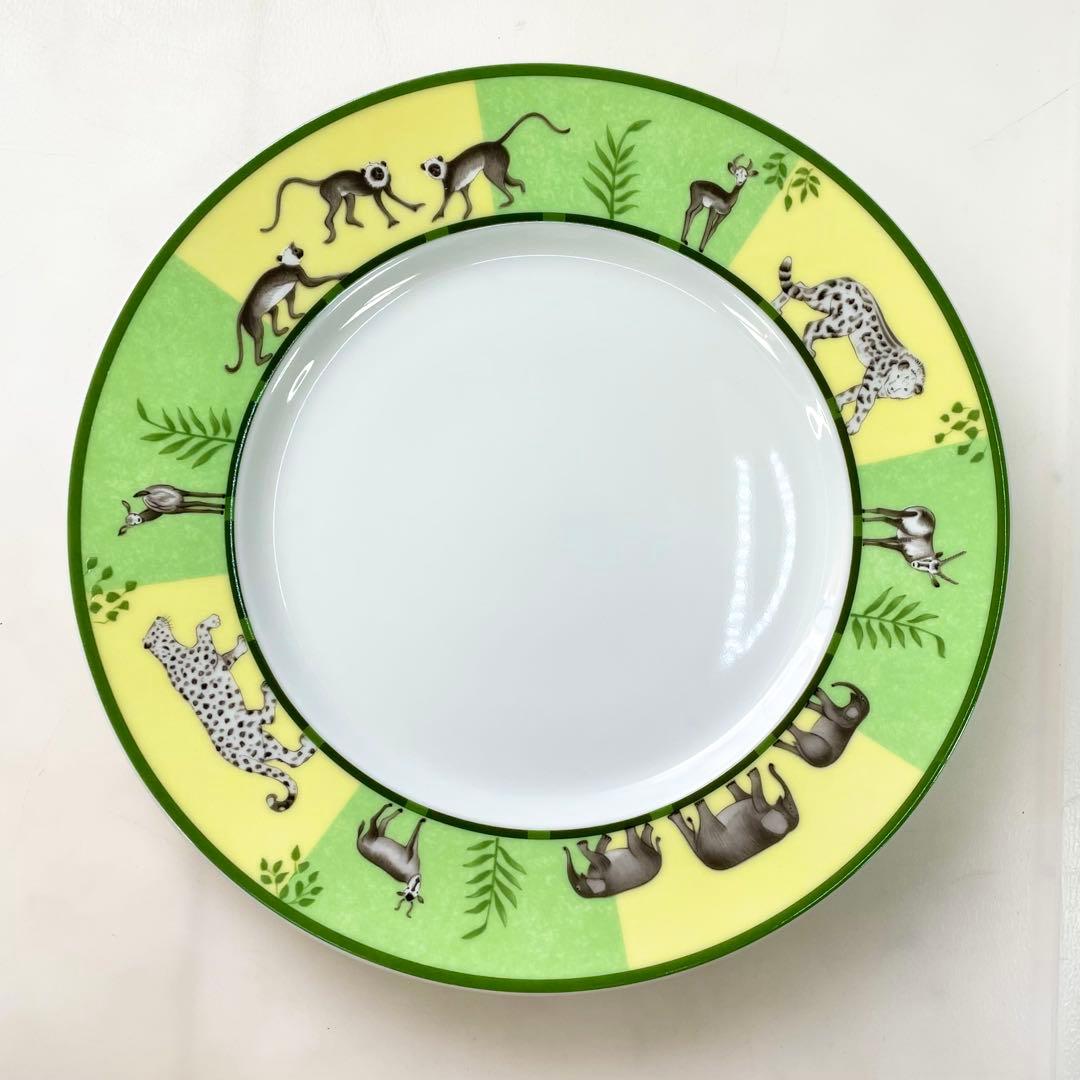 ◎ HERMES エルメス アフリカデザートプレート 22.5cm 皿