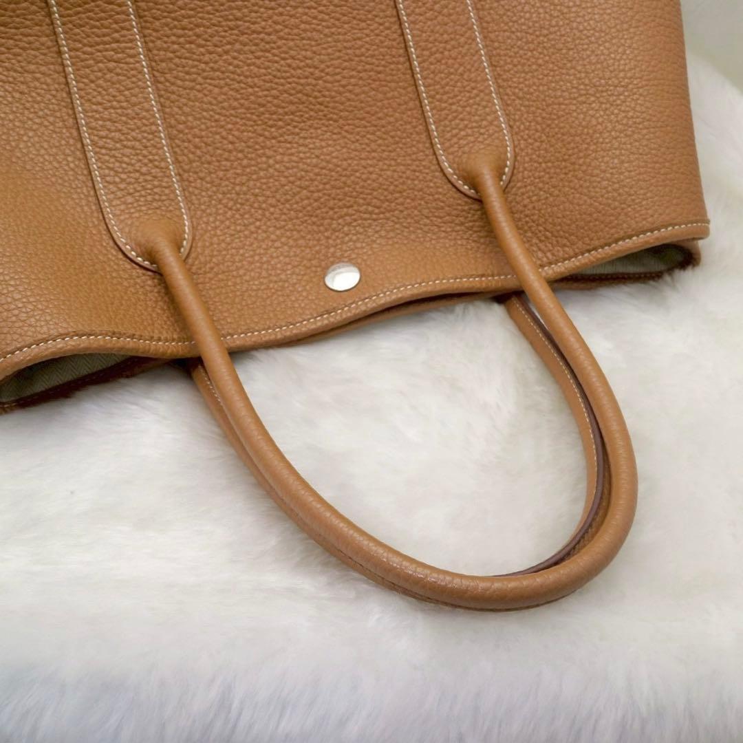 ✨新品展示品✨HERMES❤️ガーデンパーティPM♪ネゴンダ✨超人気ゴールド