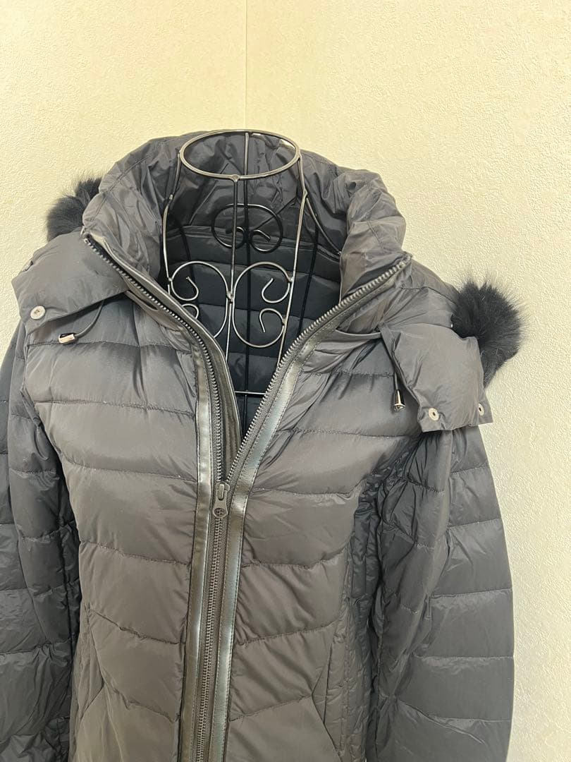 ヤマダヤ　スコットクラブ　フェンネル　ダウンコート ダウン80% ファー付き