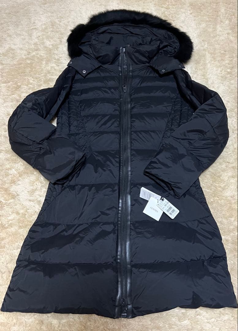 ヤマダヤ　スコットクラブ　フェンネル　ダウンコート ダウン80% ファー付き