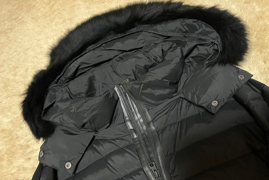 ヤマダヤ　スコットクラブ　フェンネル　ダウンコート ダウン80% ファー付き