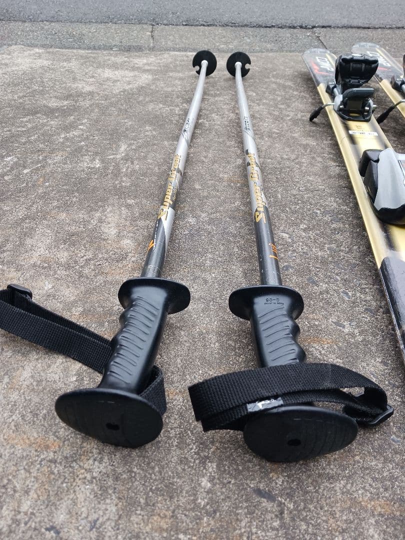 ROSSIGNOL COMP J 140cm, ストック100㎝,バッグセット