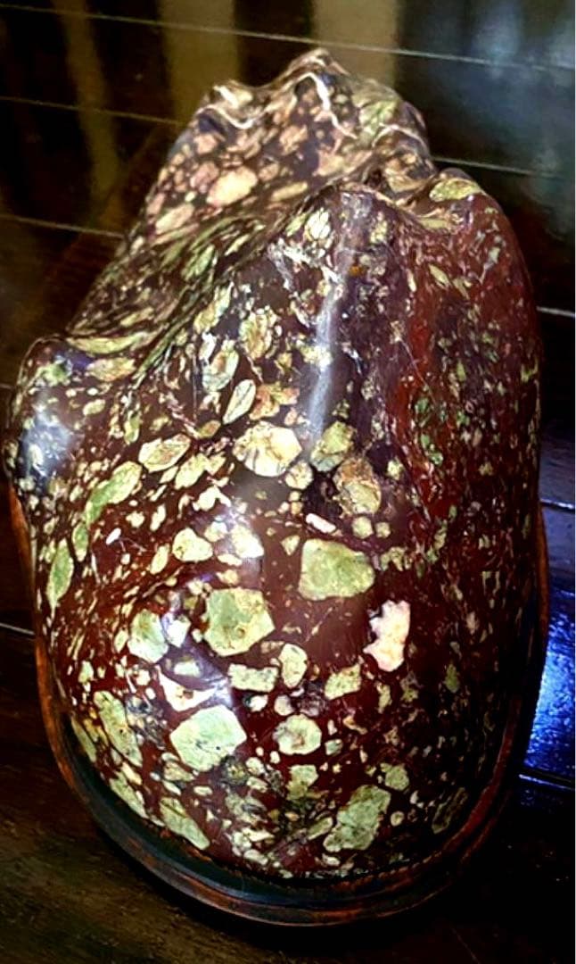 骨董品&大迫力#3D立派な花石鑑賞石