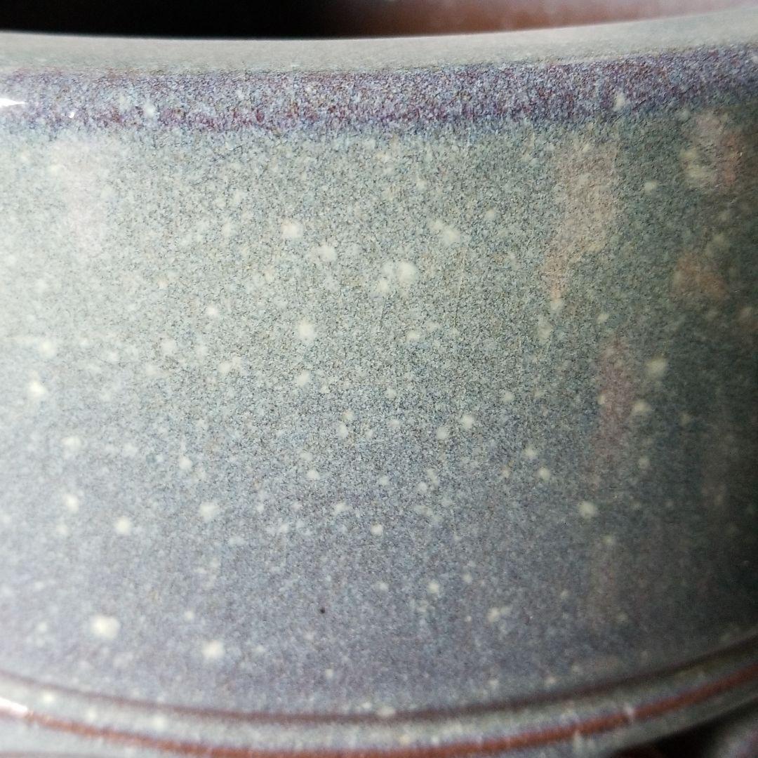 信楽焼傘立て  淡水透かし 高さ４５cm