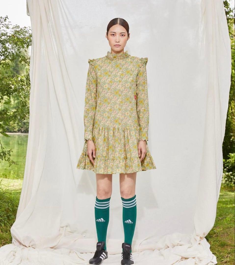 【LULU様】Horror Vacui リバティプリントワンピース ドレス