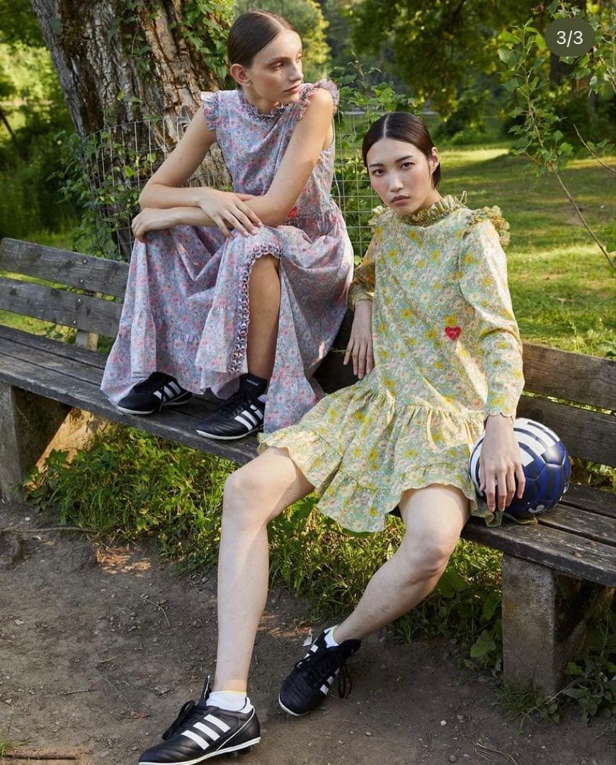 【LULU様】Horror Vacui リバティプリントワンピース ドレス