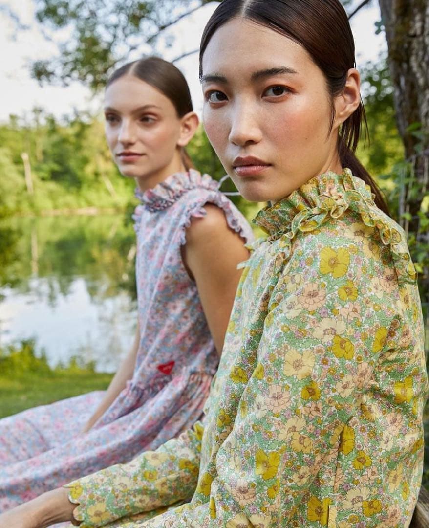 【LULU様】Horror Vacui リバティプリントワンピース ドレス