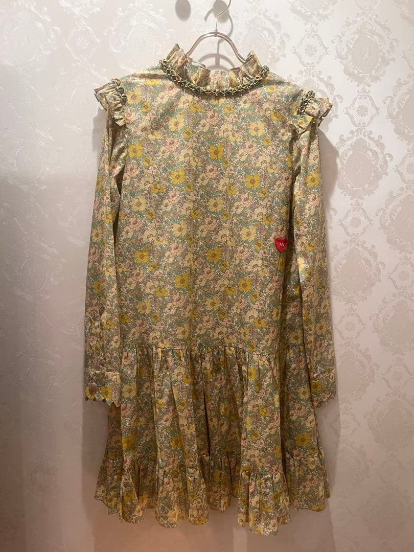 【LULU様】Horror Vacui リバティプリントワンピース ドレス