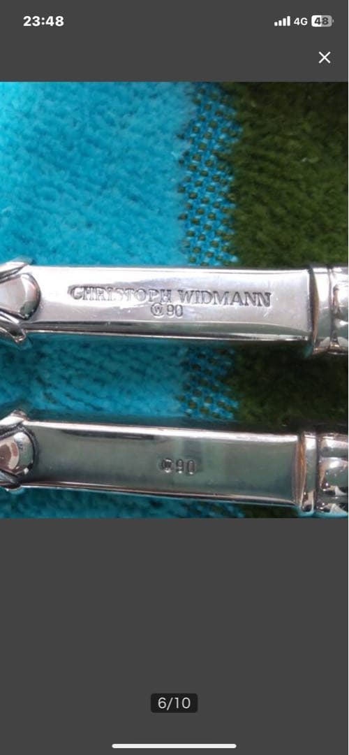 Gourmet-Silber カトラリー収納 サイドテーブル&銀食器セット