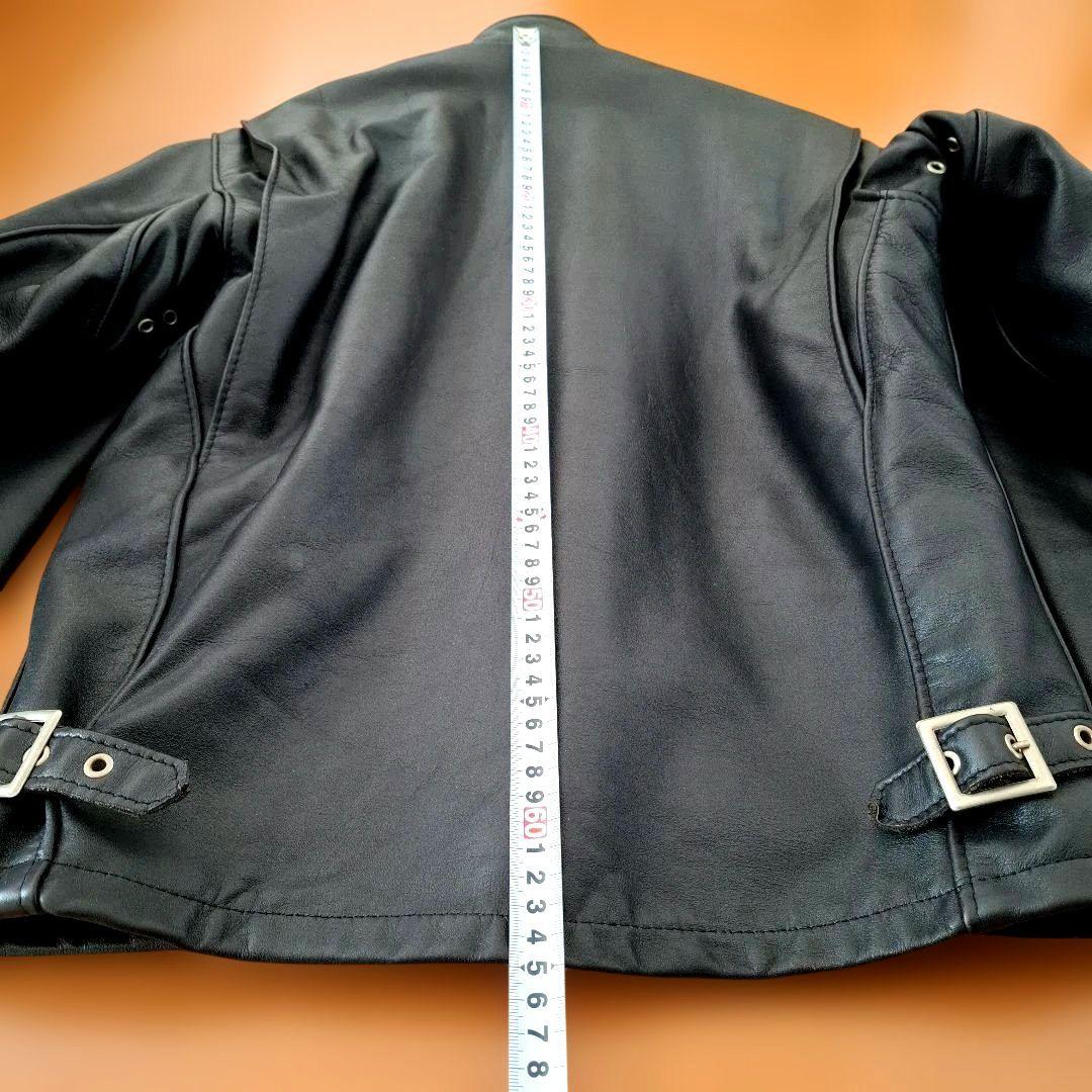 ほぼ未使用　SCHOTT　641　ショット シングル　極厚革です　38　USA製