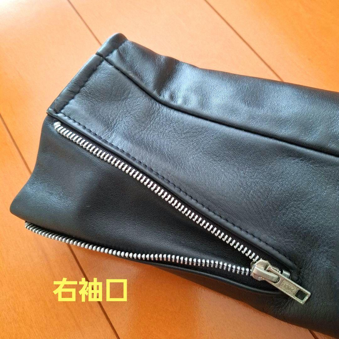 ほぼ未使用　SCHOTT　641　ショット シングル　極厚革です　38　USA製