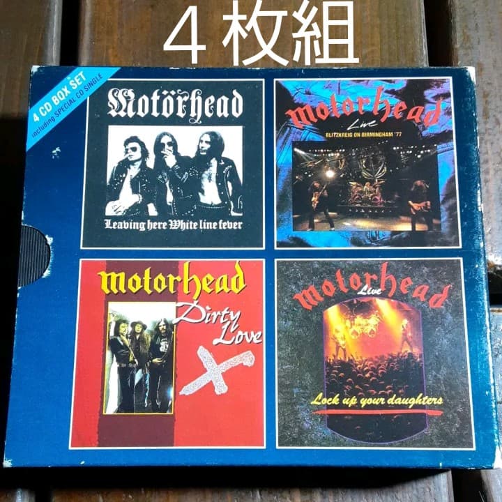 MOTORHEAD モーターヘッド 4CD BOX SET