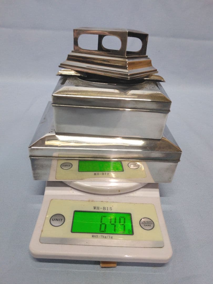 銀製品煙草入れ　セット　美術工芸品 　銀製品　アンティーク