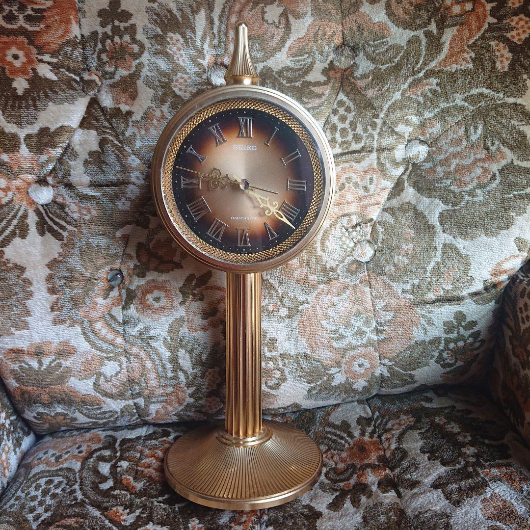 SEIKO製品トランスシスター置き時計ヴィンテージ