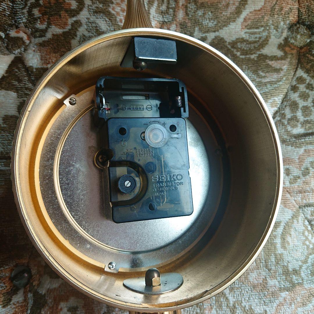 SEIKO製品トランスシスター置き時計ヴィンテージ