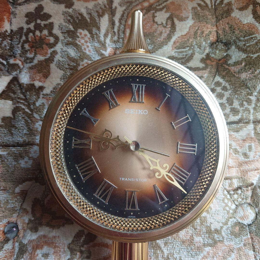 SEIKO製品トランスシスター置き時計ヴィンテージ