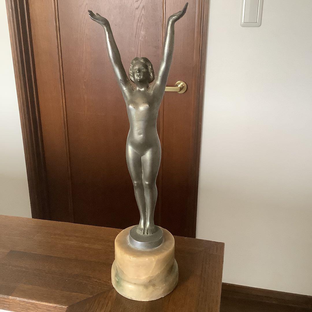 50年前 ロンドンで購入したアールデコの置物