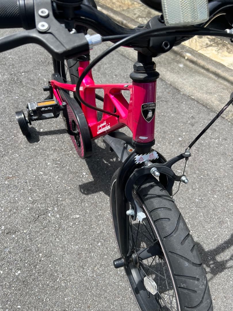子供用　自転車　16インチ　ランボルギーニ