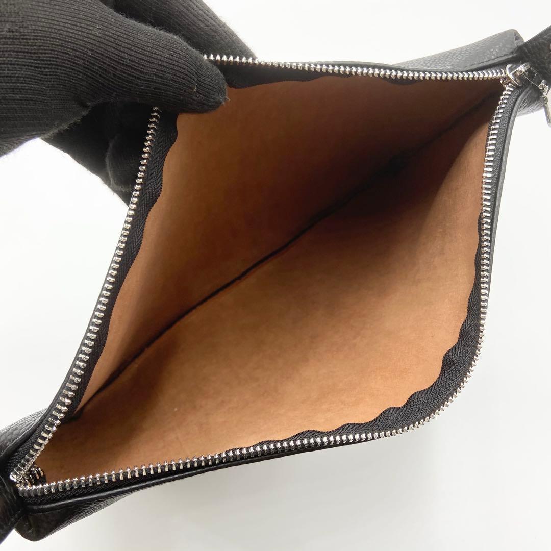 未使用級　SHIPS ヴァーティカル トートバッグ　メンズ　レザー　ブラック