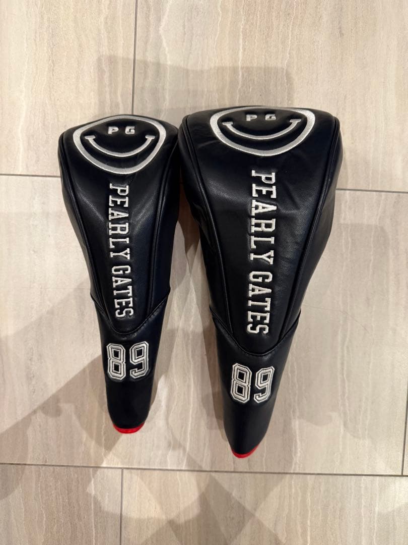 たとぅ〜ん パーリーゲイツ キャディバッグ トリコロール ヘッドカバー付き