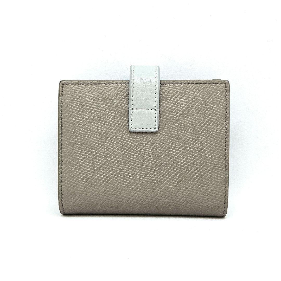 CELINE バイカラー STRAP WALLE スモール