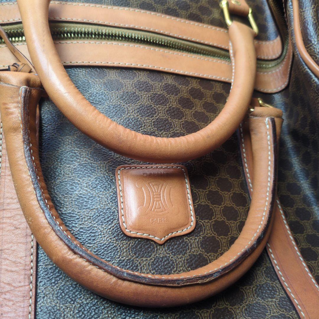 セリーヌ　ビンテージ　ボストンバッグ