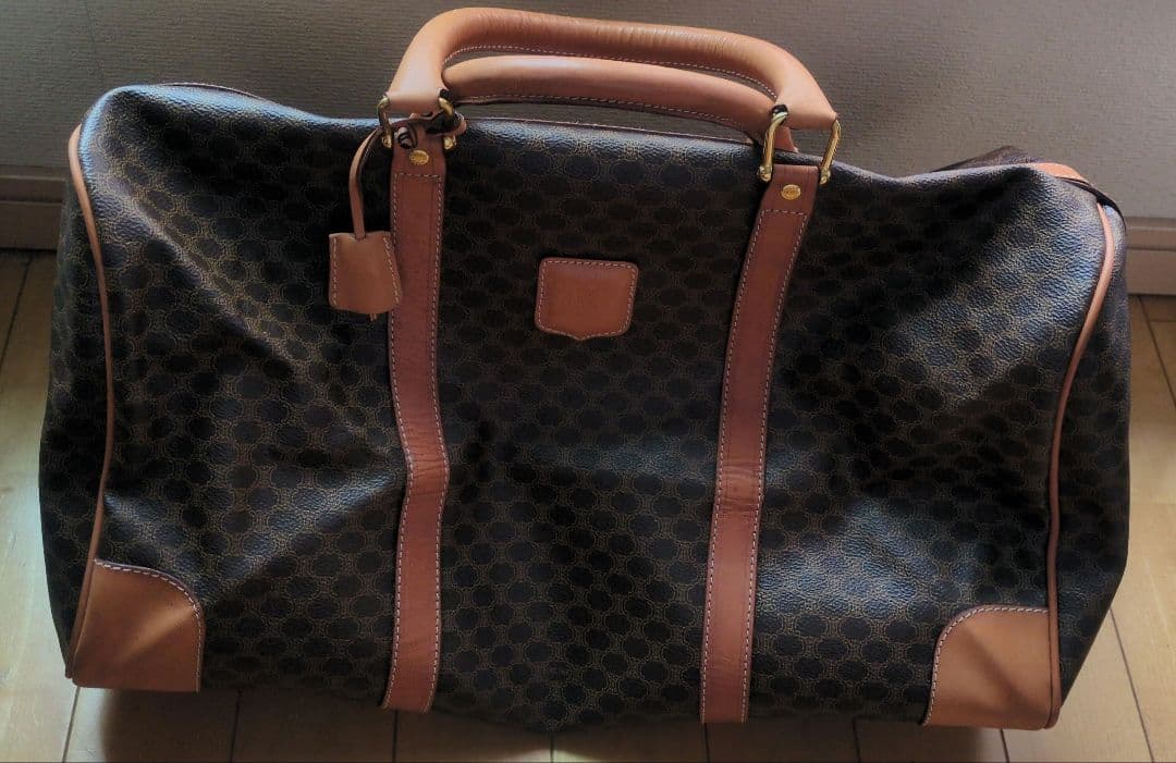 セリーヌ　ビンテージ　ボストンバッグ