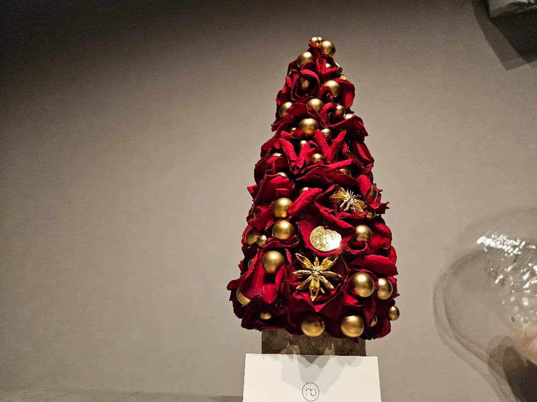 ニコライバーグマン　ザ　ゴールデンルージュツリー　プリザーブドフラワー　レッド