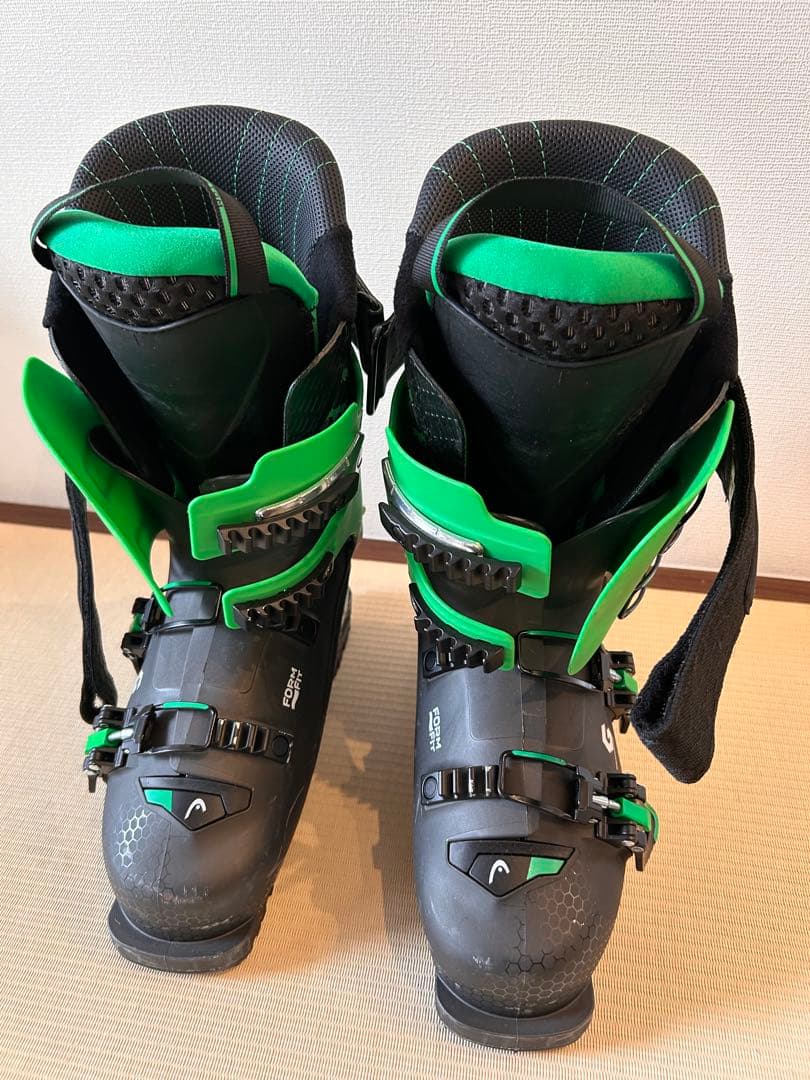 最終値下げ　HEAD スキー ブーツ グリーン