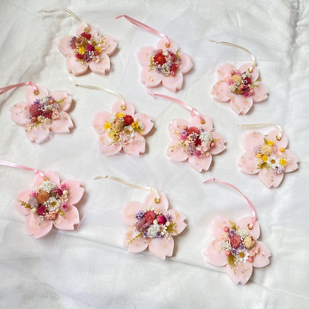 桜のアロマワックスバー/アロマワックスサシェ/オーダーページ/香りお選び下さい