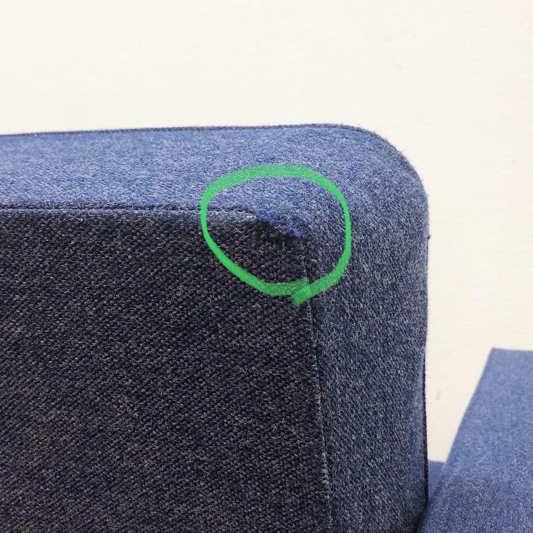 karimoku カリモク60 スリーピングソファ ソファベッド タープブルー