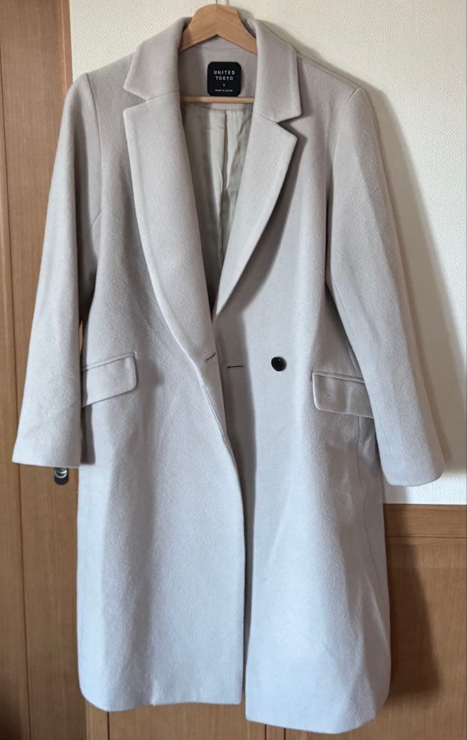 希少　美品　UNITEDTOKYO コンフィメルトンチェスターロングコート　2