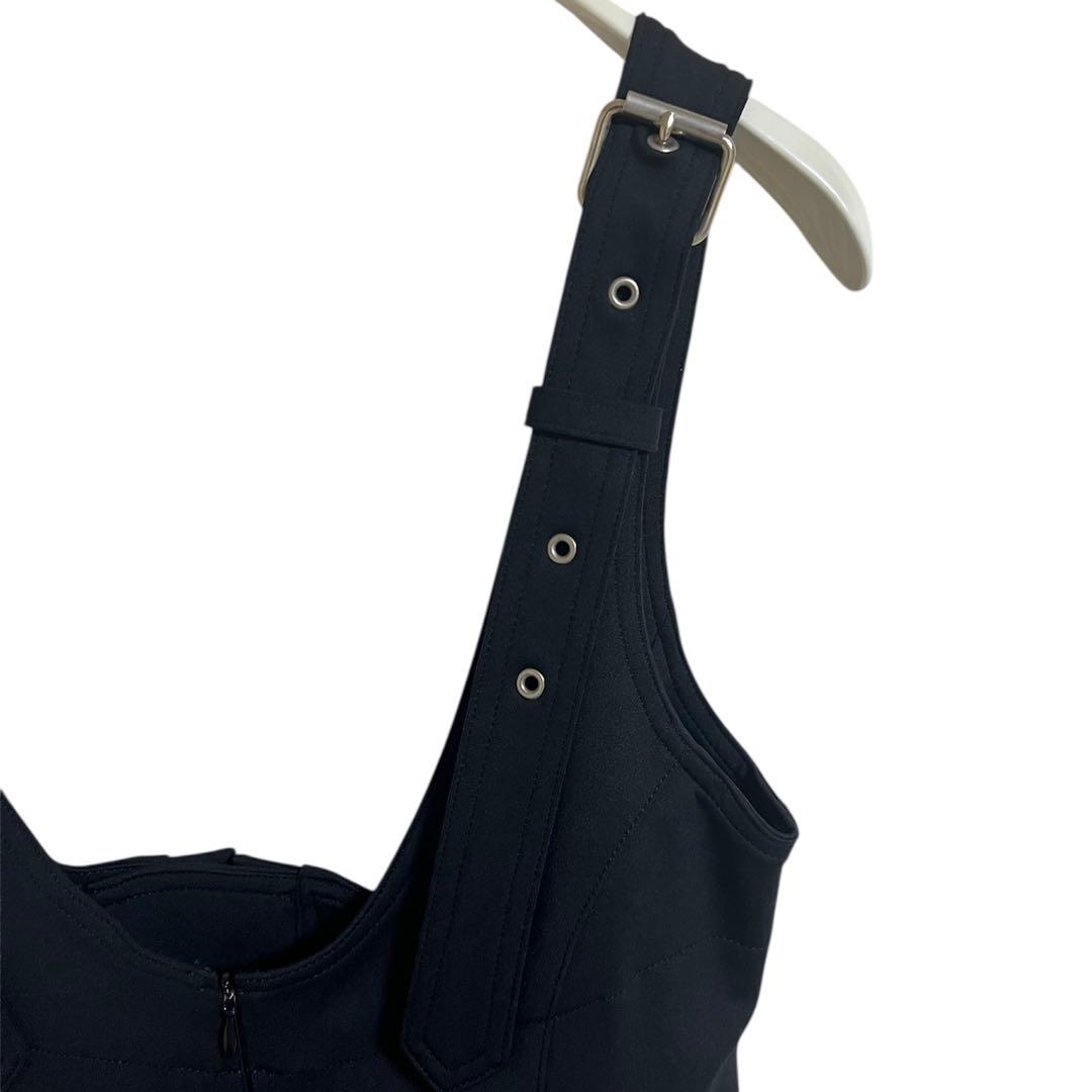 【FETICO】NYLON JERSEY UNDERBUST JUMPSUIT