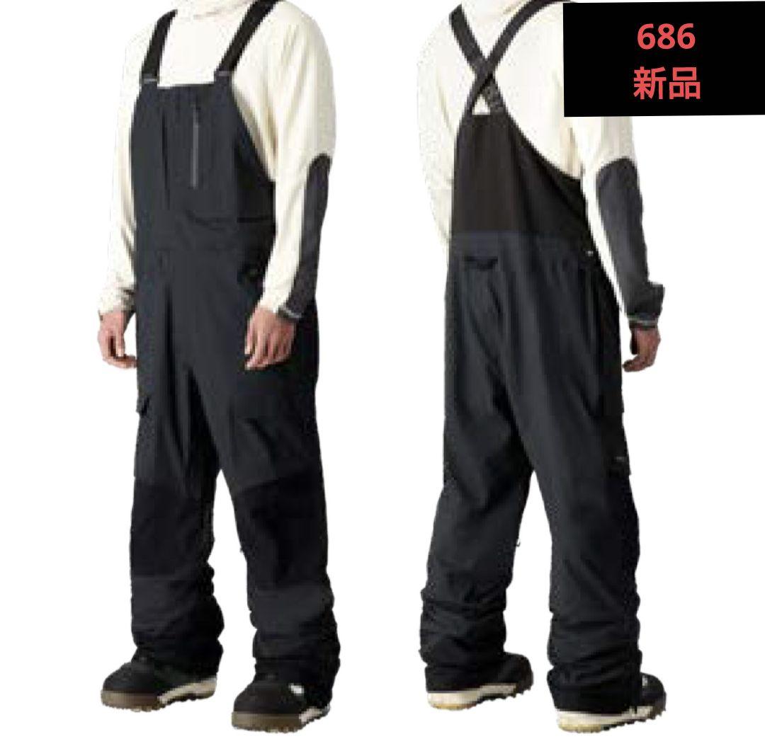 新品　686 GORE-TEX Stretch ゴアテックスパンツ ビブパンツ