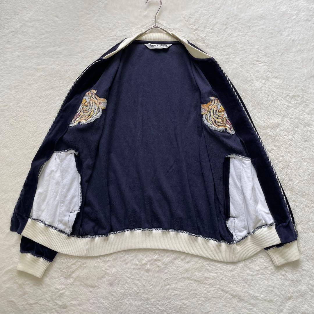 Core Fighter ベロアジャケット 虎刺繍