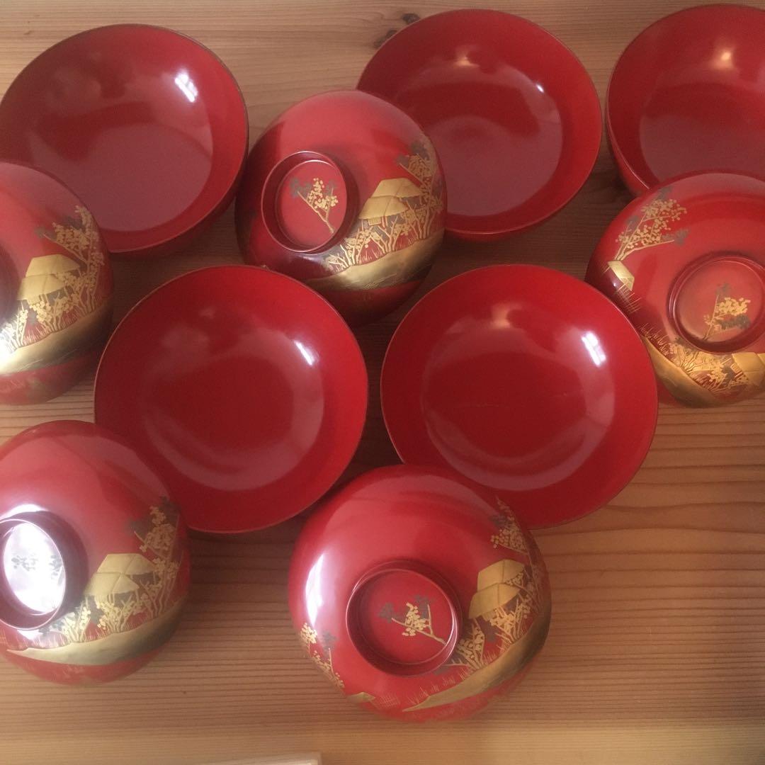 輪島塗り　漆器　木製