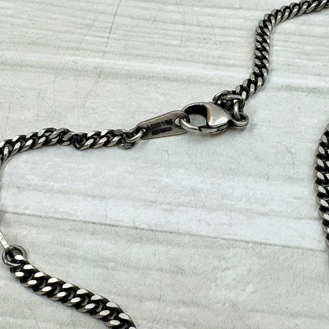 【美品】LouisVuitton LV セーラー　ネックレス　シルバー925