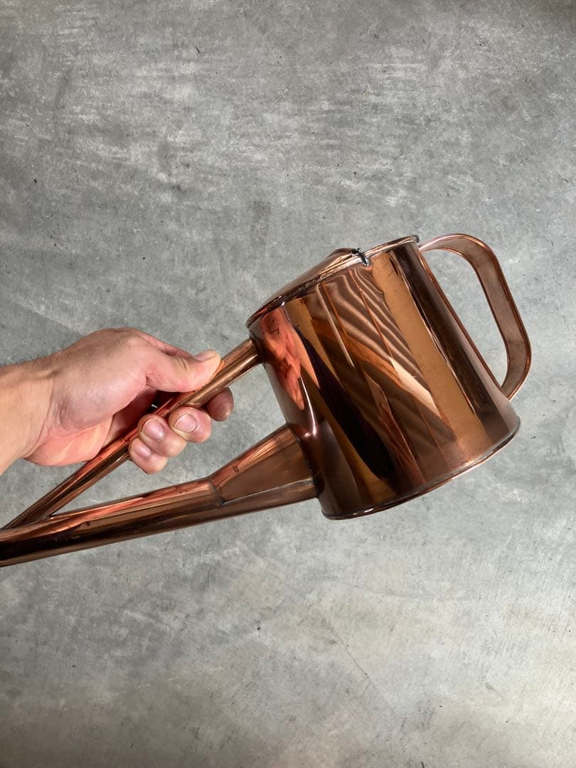銅製 水やり用じょうろ