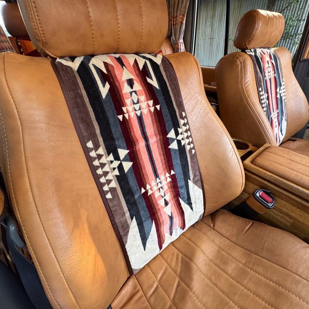 78プラド　ペンドルトン　シートエプロン　2枚セット　ジムニー