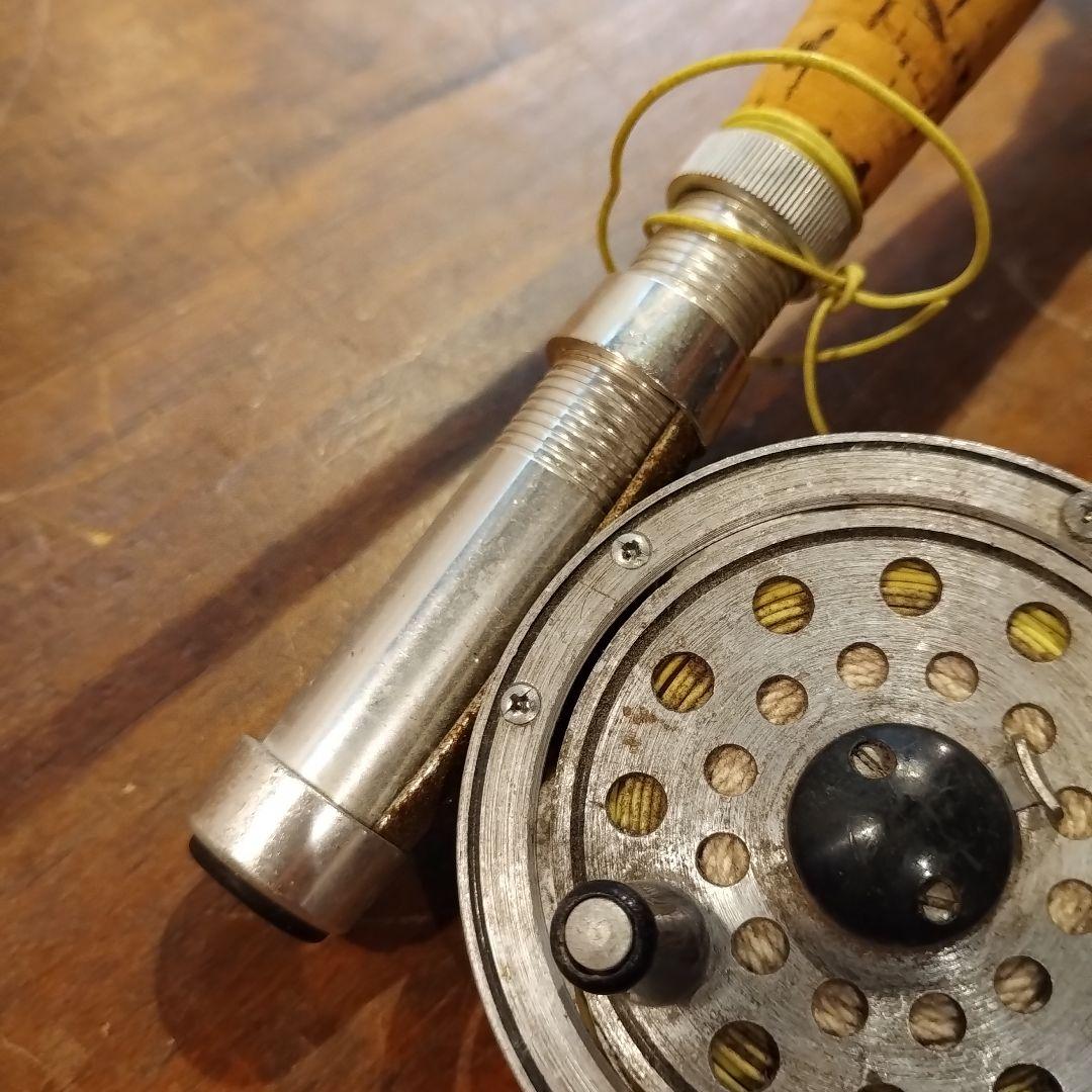 シェイクスピア エクセレント2　1503フライロッド リールセットオールドロッド