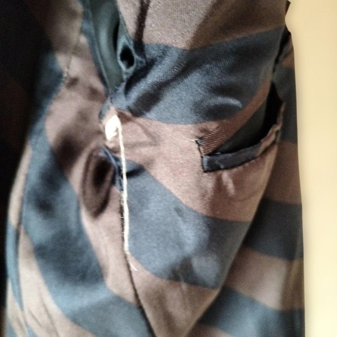 DRIES VAN NOTEN ウール ステンカラーコート 黒