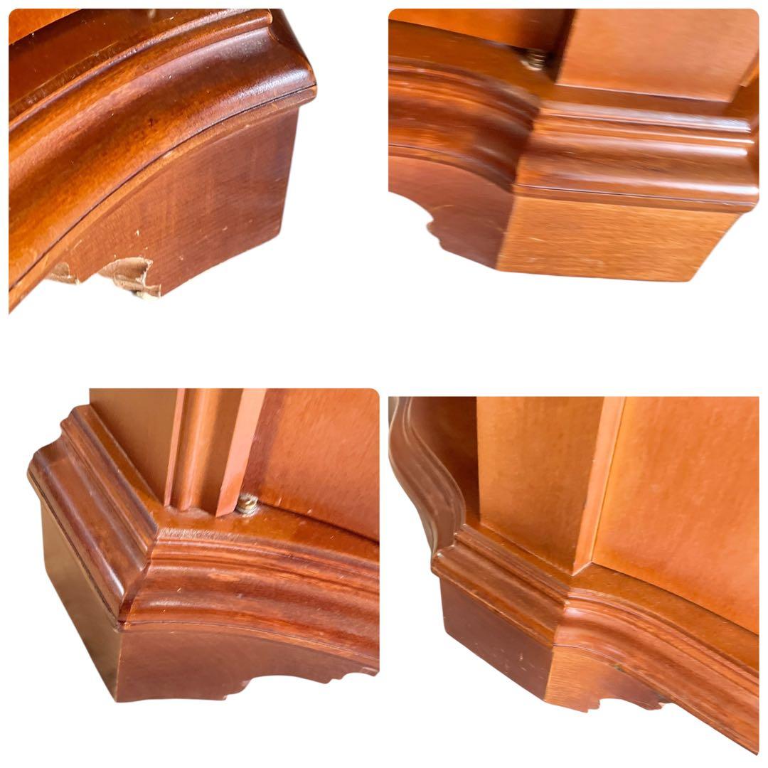 HR563 イタリア 象嵌細工 コンソールキャビネット 鍵3本付 サイドボード