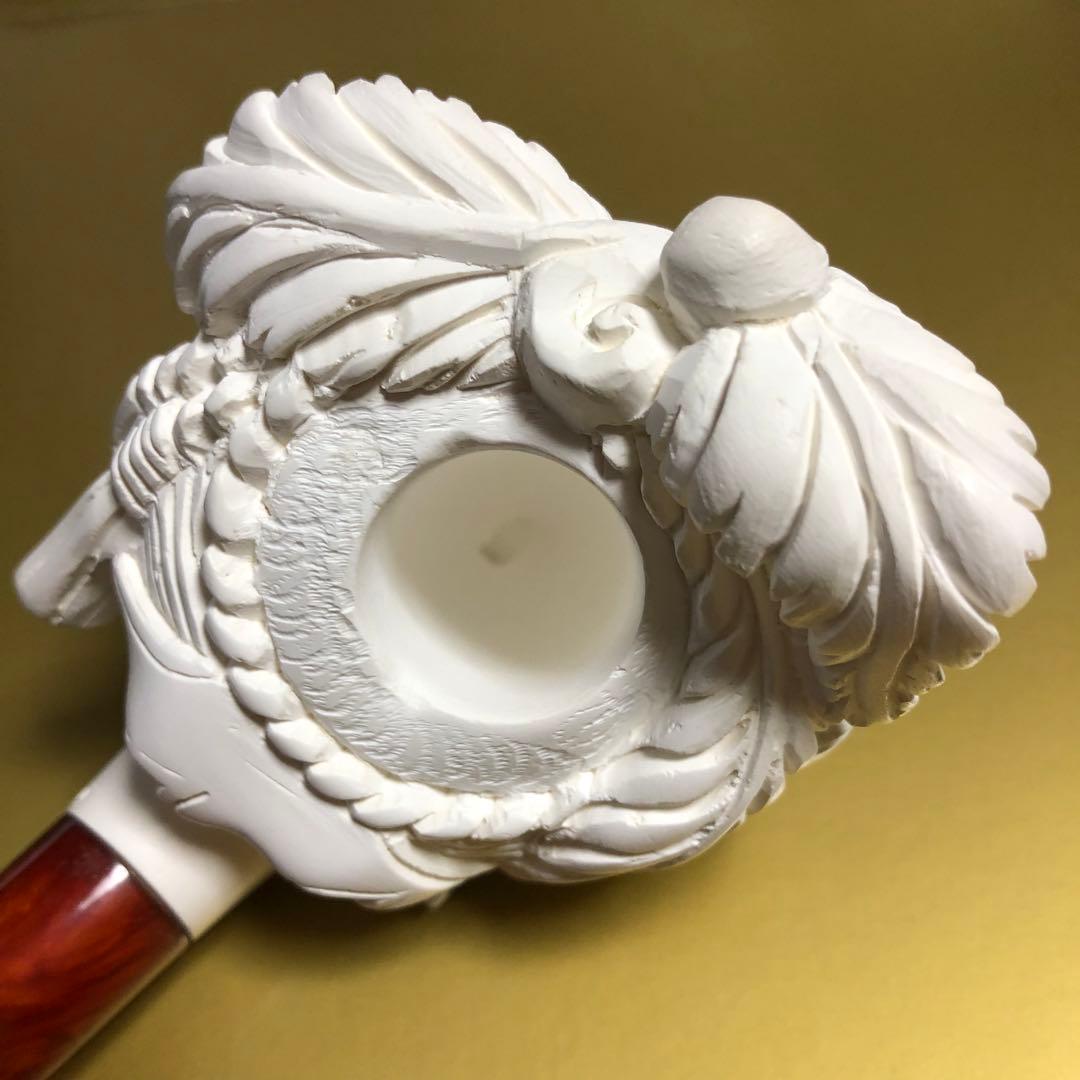 メシャム パイプ　海泡石　トルコ 伝統工芸品 ケース付き
