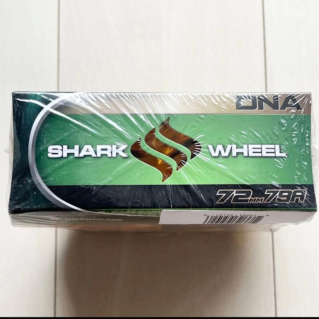 c6☆新品 未開封☆ シャークウィール 72mm 78a クリアアンバー