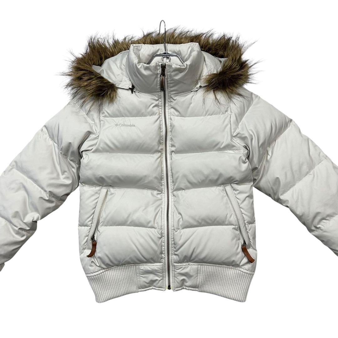美品00's Y2K Old Columbia ダウンジャケット 短丈 Sサイズ