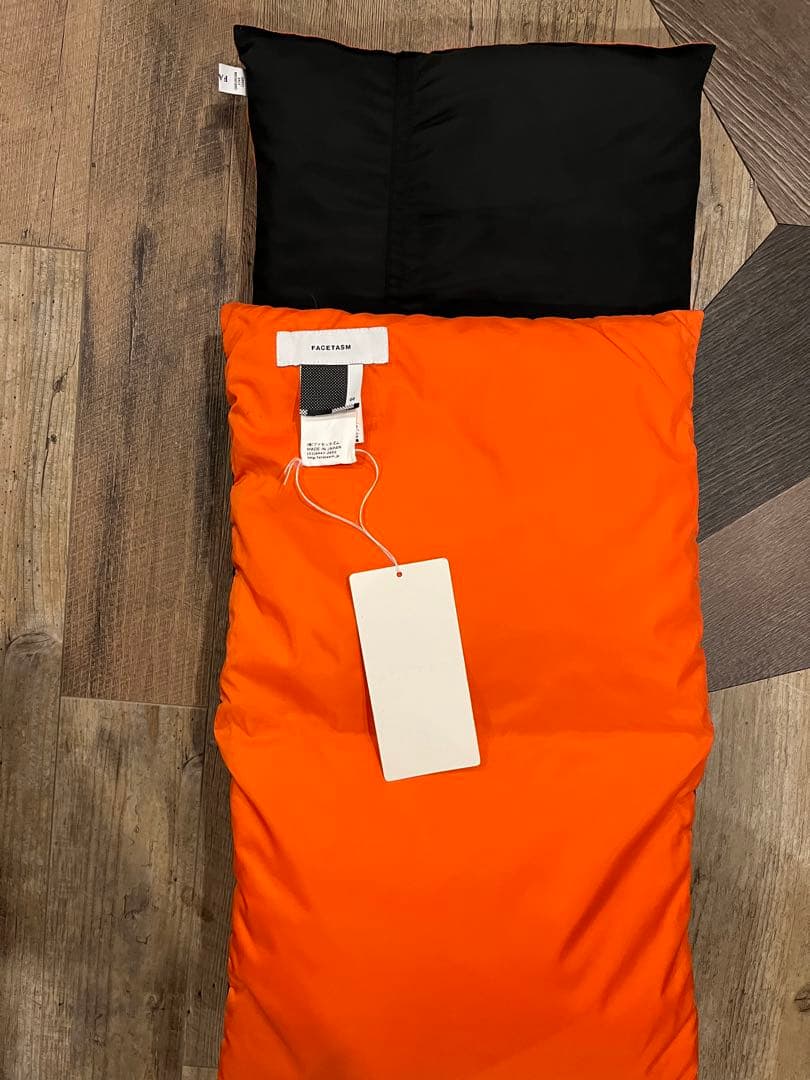 新品 ファセッタズム FACETASM ダウンマフラー ネックウォーマー