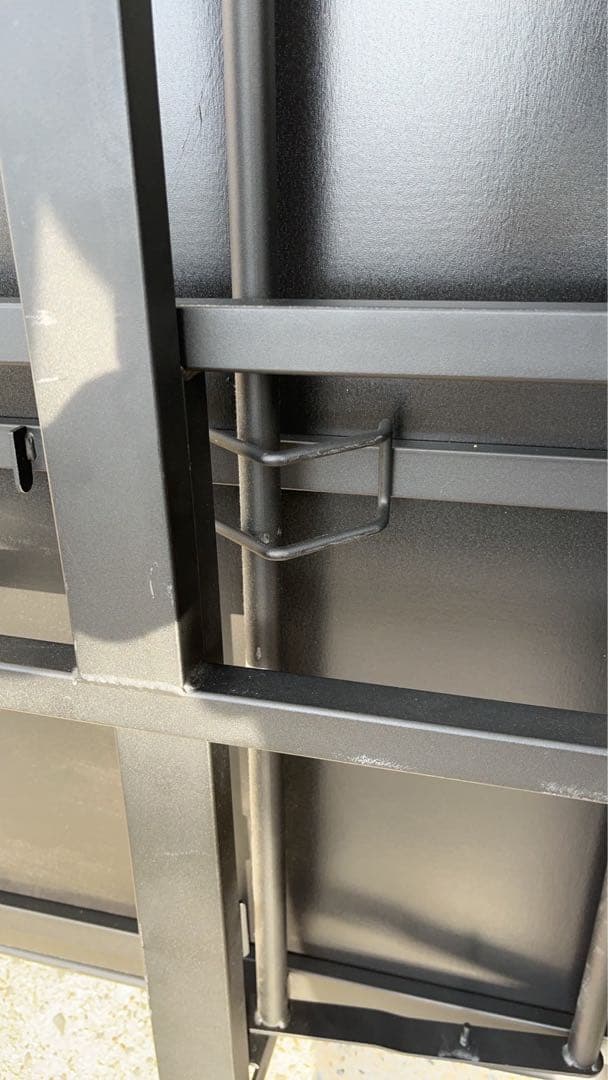 ストアエキスプレス 折りたたみワゴン ブラック 90cm 陳列棚 陳列 ワゴン