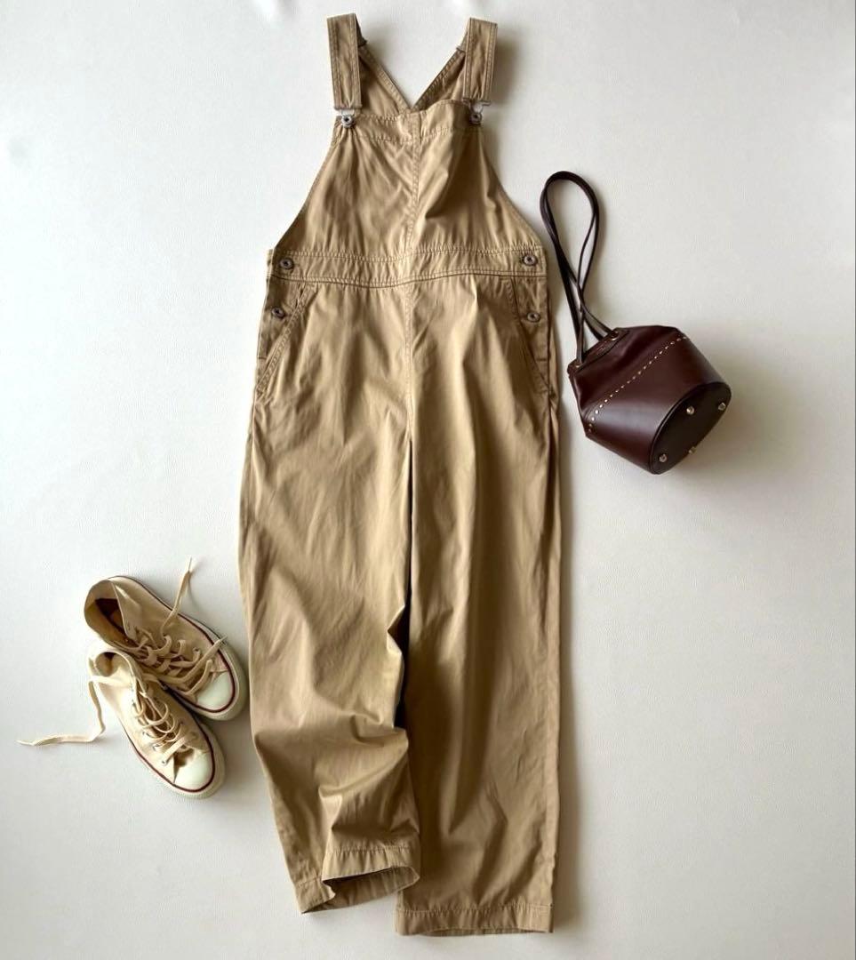 おまとめykue様　マカフィー 定価2万 大人可愛いコットンチノオーバーオール
