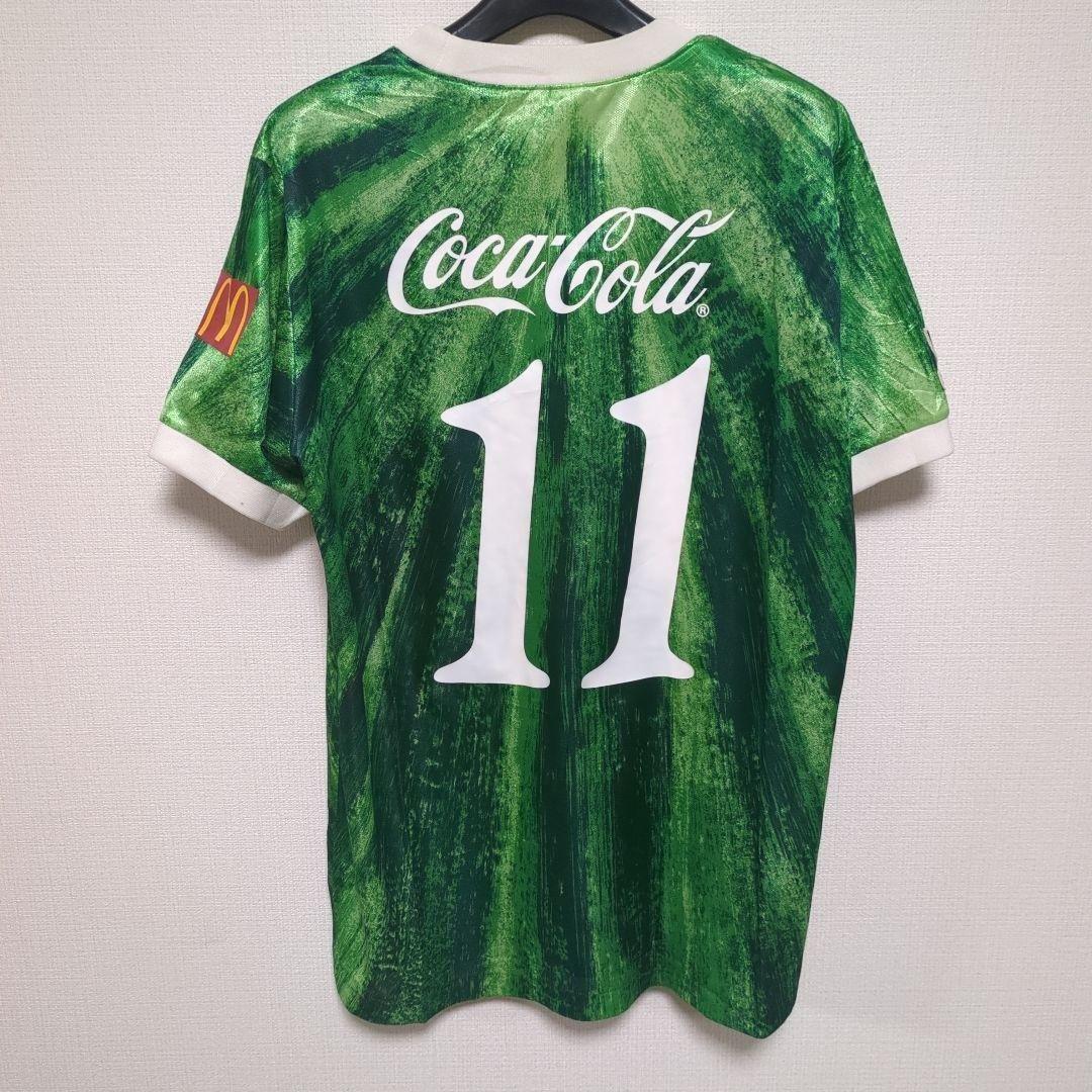 当時物　ヴェルディ川崎　三浦知良　カズ　コカコーラ　マクドナルド